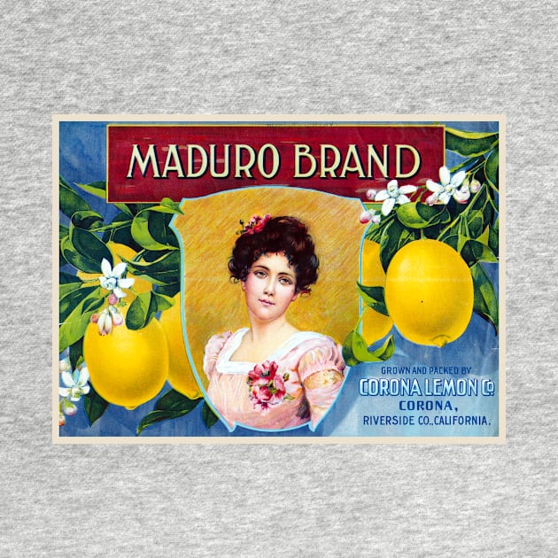 Maduro Brand, Crate label by WAITE-SMITH VINTAGE ART